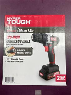 Hyper tough 20 online volt max cordless drill